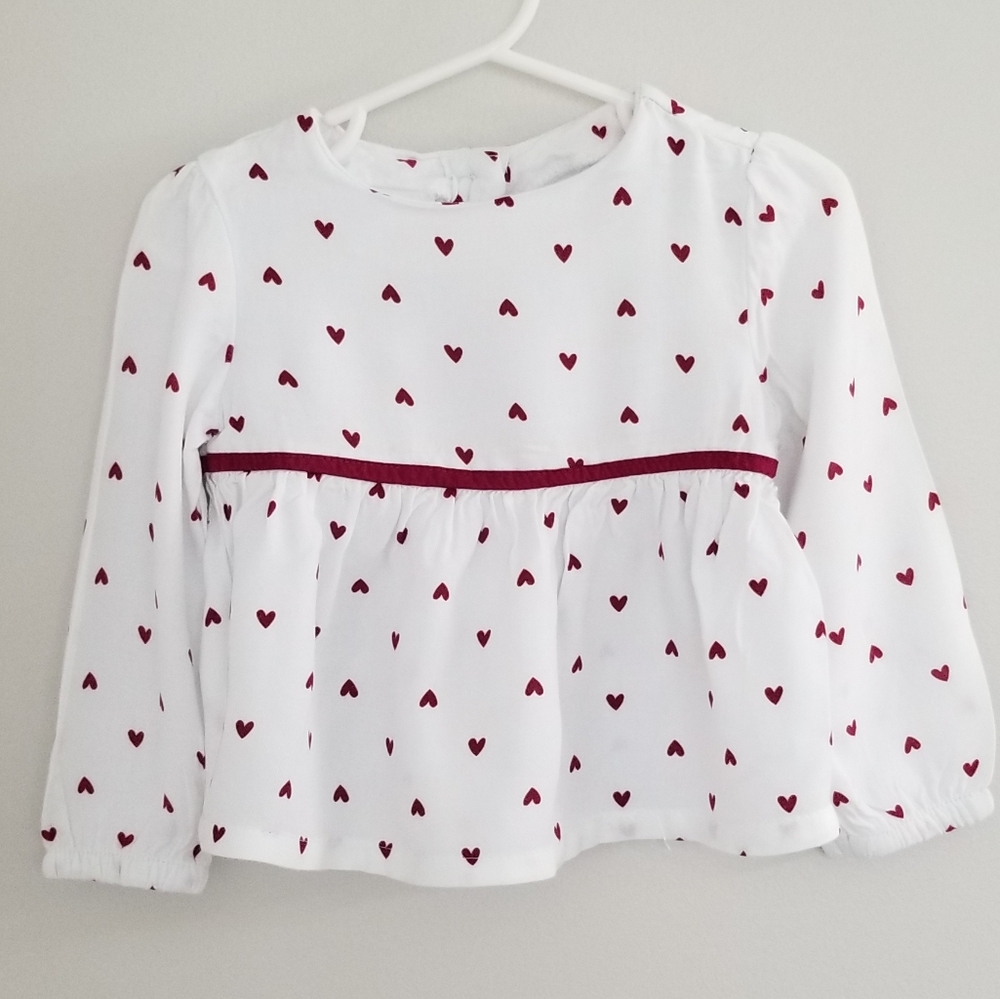 Toughskins Girl's Heart Shirt